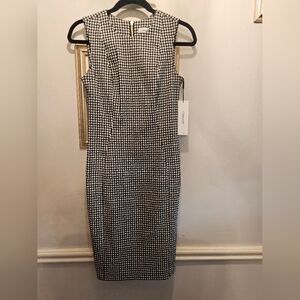 Calvin Klein black/white dress